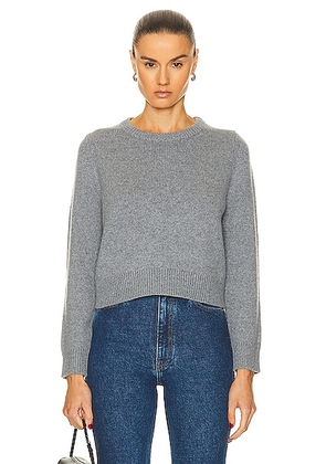 NILI LOTAN Poppy Sweater in Medium Grey Melange - Grey. Size M (also in ).