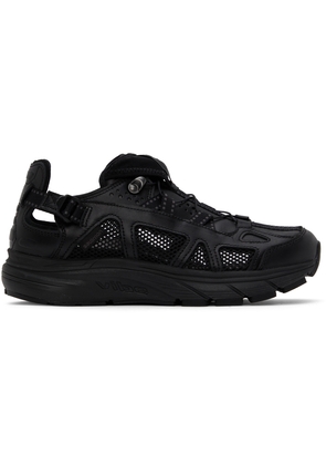 Salomon Black Leather Techsonic Advanced Sneakers