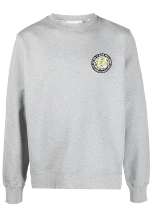 Gcds rear logo lettering sweatshirt - Grey