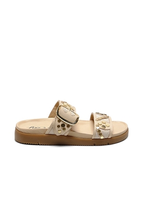 Free People Revelry Studded Sandal in Cream. Size 11, 6, 6.5, 7, 7.5, 8, 8.5, 9.5.
