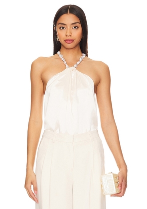 CAMI NYC Elody Cami in White. Size L, S.