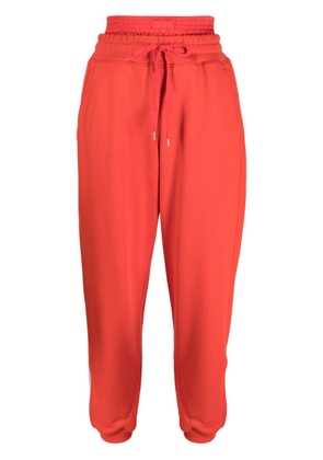 3.1 Phillip Lim high-waisted cotton track trousers - Red