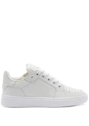 Giuseppe Zanotti low-top perforated sneakers - White