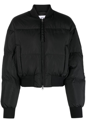 Axel Arigato Zoe cropped puffer jacket - Black