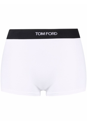 TOM FORD logo-print boxer briefs - White