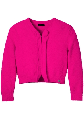 Marc Jacobs Pilled cropped wool cardigan - Pink