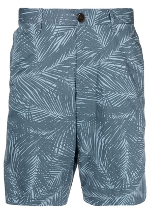 Michael Kors palm-print shorts - Blue