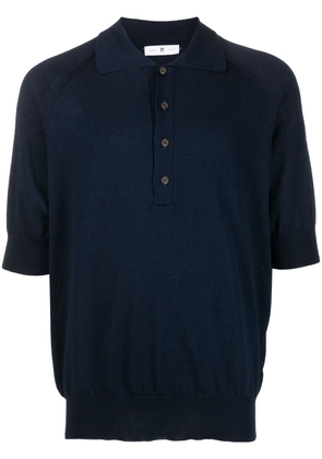 PT Torino button-up polo shirt - Blue