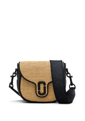 Marc Jacobs The Small Woven J Marc Saddle bag - Neutrals