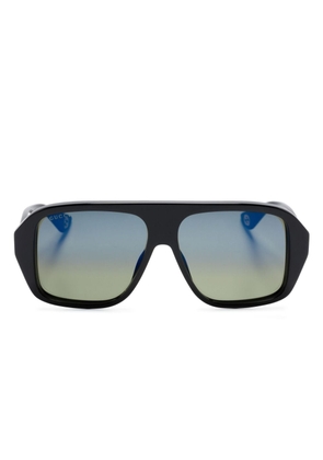 Gucci Eyewear oversize-frame sunglasses - Black