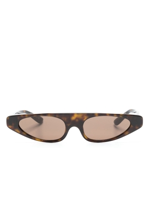 Dolce & Gabbana Eyewear Re-Edition Dna sunglasses - Brown