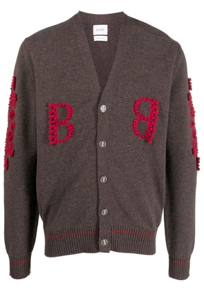 Barrie 3D-knit cashmere cardigan - Brown