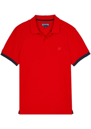 Vilebrequin Palatine organic-cotton polo shirt - Red