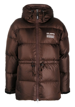 Axel Arigato quilted puffer jacket - Brown