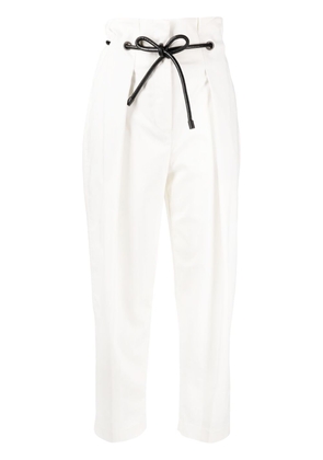 3.1 Phillip Lim high-waisted tailored trousers - White