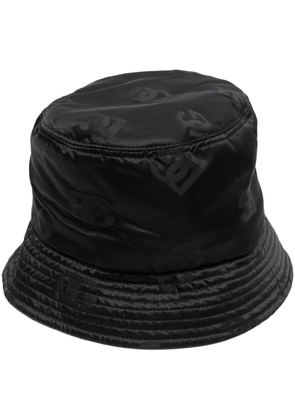 Dolce & Gabbana all-over monogram bucket hat - Black