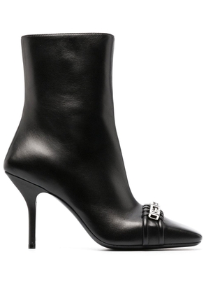 Givenchy G-strap 105mm ankle boots - Black