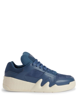 Giuseppe Zanotti Talon low-top leather sneakers - Blue