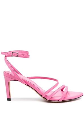 IRO Ido 70mm leather sandals - Pink