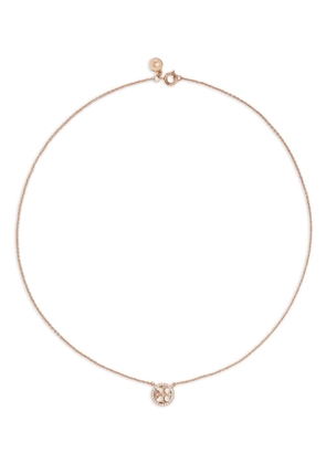 Tory Burch Miller 18kt gold-plated necklace