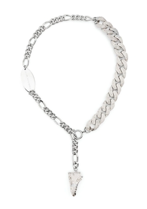 Feng Chen Wang Metal Shoes necklace - Silver
