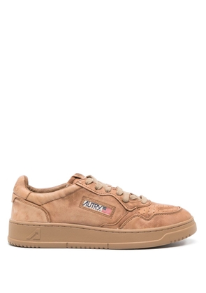 Autry low-top leather sneakers - Brown