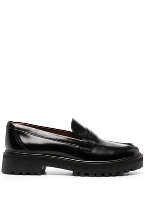 Reformation Agathea chunky loafers - Black