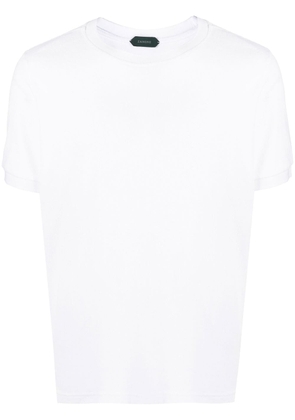 Zanone crew-neck cotton T-shirt - White