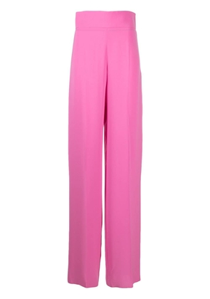 Max Mara high-waisted wide-leg trousers - Pink
