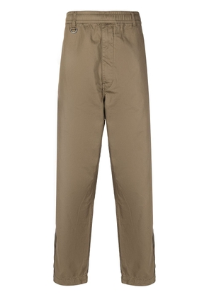 izzue straight-leg chino trousers - Brown