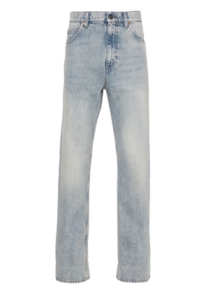 Gucci mid-rise straight-leg jeans - Blue