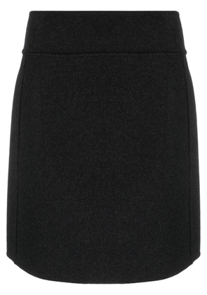 'S Max Mara fitted virgin wool miniskirt - Grey