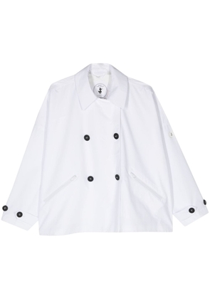 Save The Duck Ina double-breadted jacket - White
