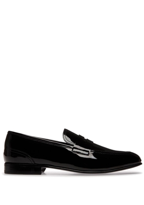 Bally Suisse patent-leather loafers - Black
