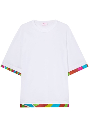 PUCCI Iride-print cotton T-shirt - White