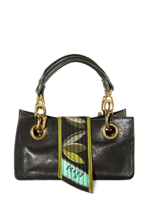 PUCCI Crush quilted leather mini bag - Black