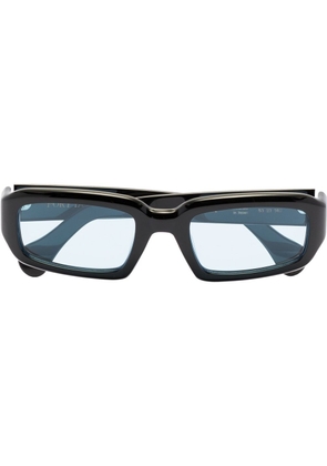 Port Tanger Mektoub rectangular-frame sunglasses - Black