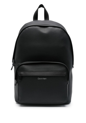 Calvin Klein logo-print backpack - Black