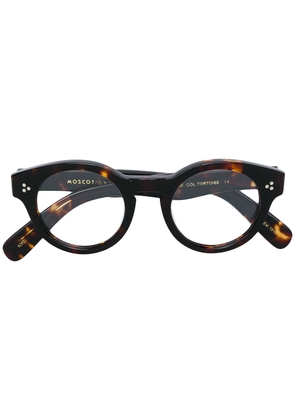 Moscot round glasses - Brown