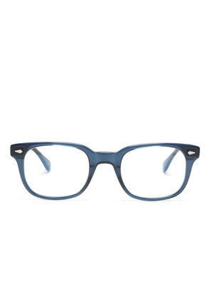 Moscot Boychik square-frame glasses - Blue