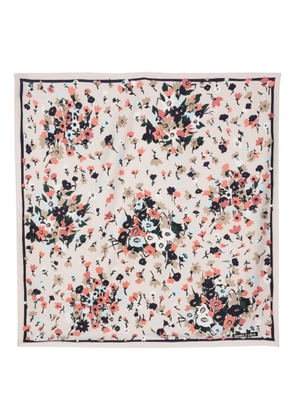 Bimba y Lola floral-print scarf - Neutrals