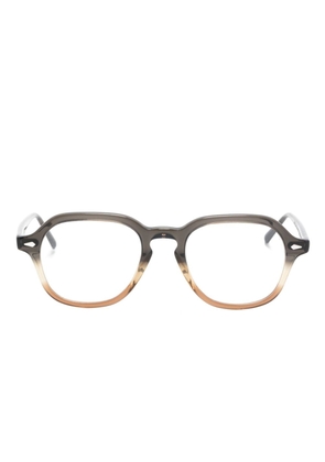 Moscot Yenem geometric-frame glasses - Grey