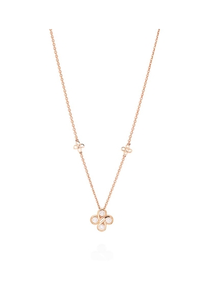 Boodles Rose Gold And Diamond Be Boodles Pendant