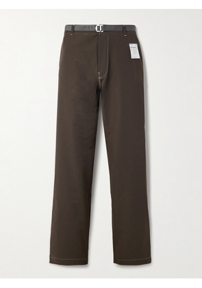 Satisfy - Straight-Leg Belted PeaceShell™ Trousers - Men - Brown - 1