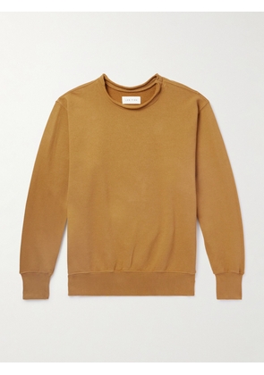 Les Tien - Cotton-Jersey Sweatshirt - Men - Brown - S