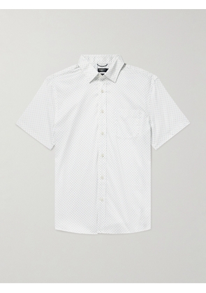 Faherty - Movement Printed Supima Cotton-Blend Shirt - Men - White - S