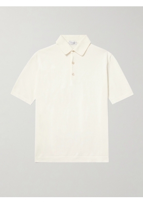 De Petrillo - Cotton Polo Shirt - Men - Neutrals - M