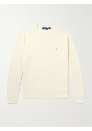 Polo Ralph Lauren - Logo-Embroidered Cotton-Jersey Sweatshirt - Men - White - XS