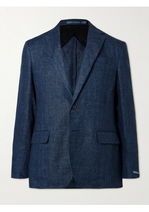 Polo Ralph Lauren - Linen Suit Jacket - Men - Blue - UK/US 36