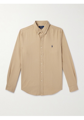 Polo Ralph Lauren - Button-Down Collar Cotton Oxford Shirt - Men - Neutrals - XS